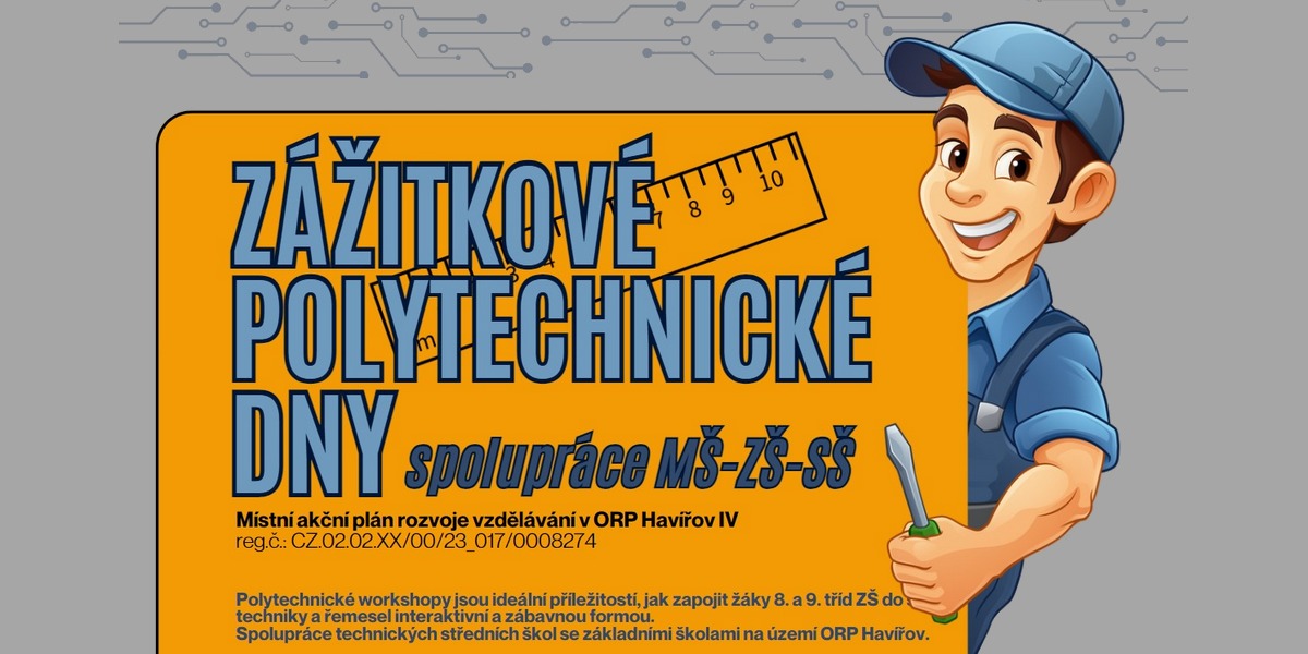 Banner k aktivitě Zážitkové polytechnické dny