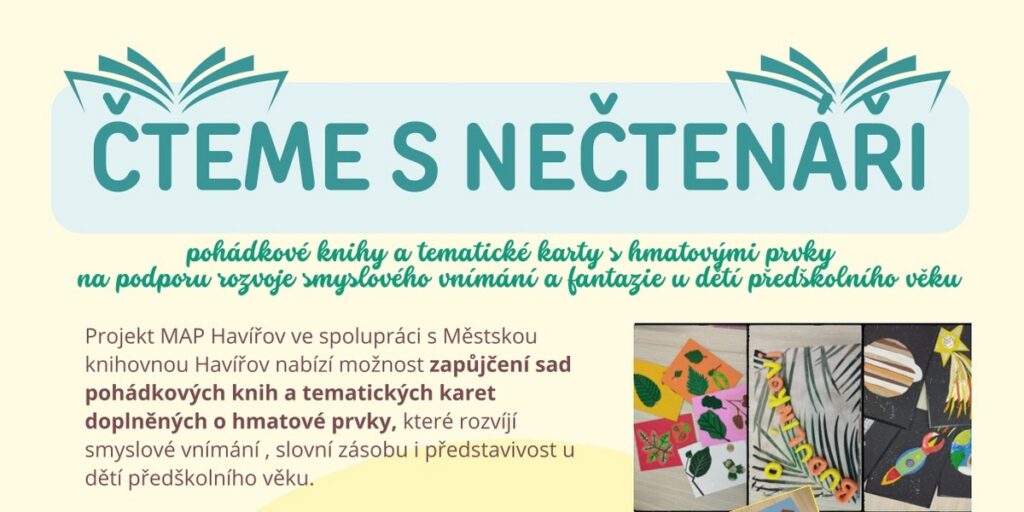 Čteme s nečtenáři: Hmatové knihy a karty