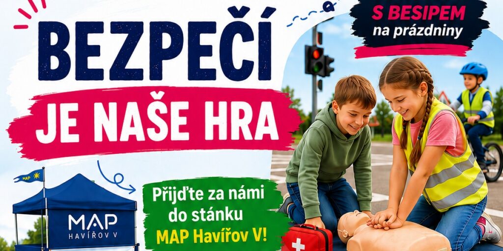 Pozvánka k aktivitě Bezpečí je naše hra