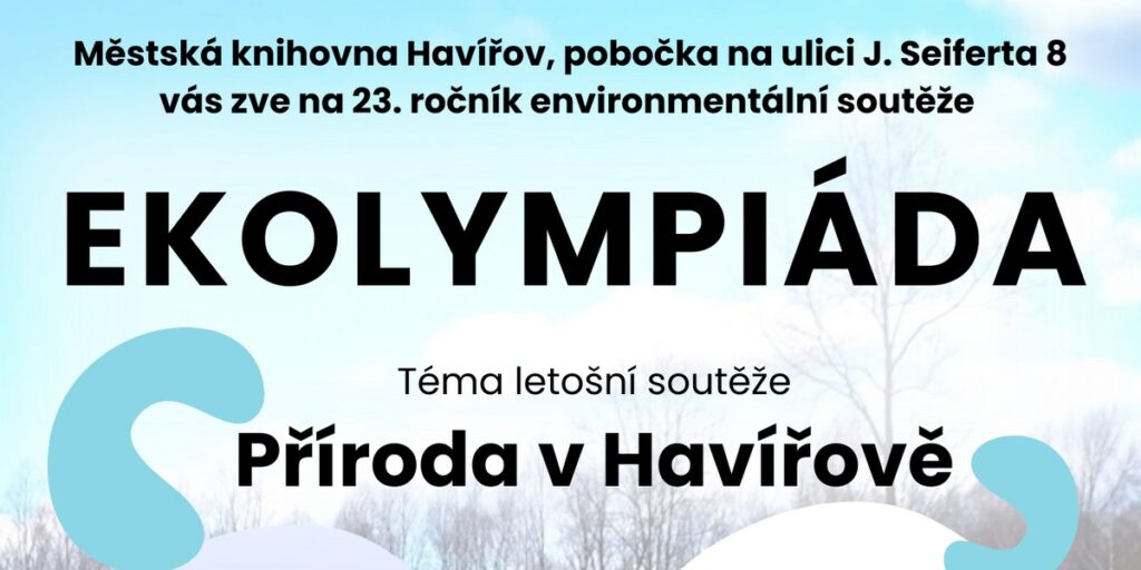 Banner k aktivitě Ekolympiáda 2025