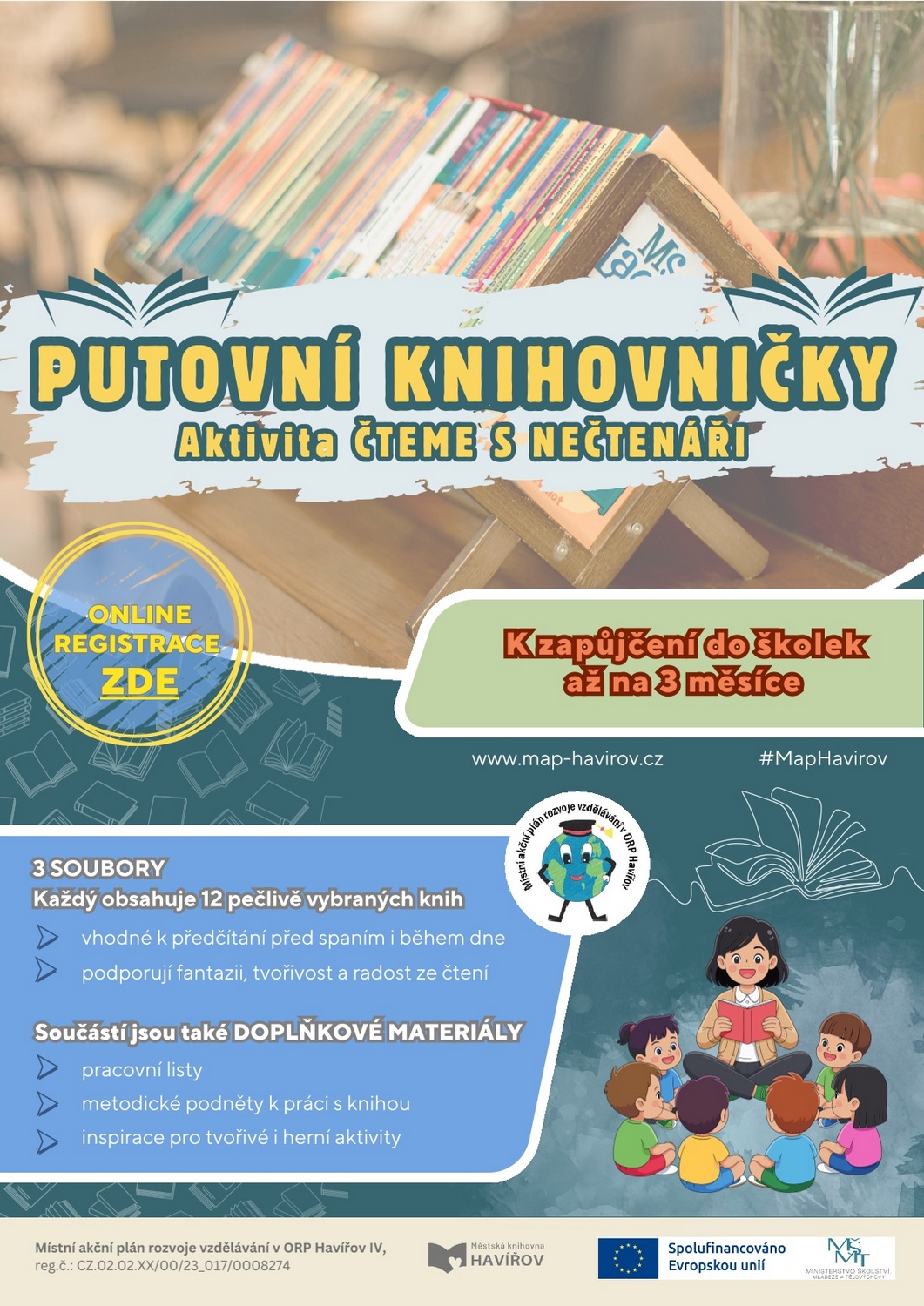 Nabídka aktivity Putovní knihovničky