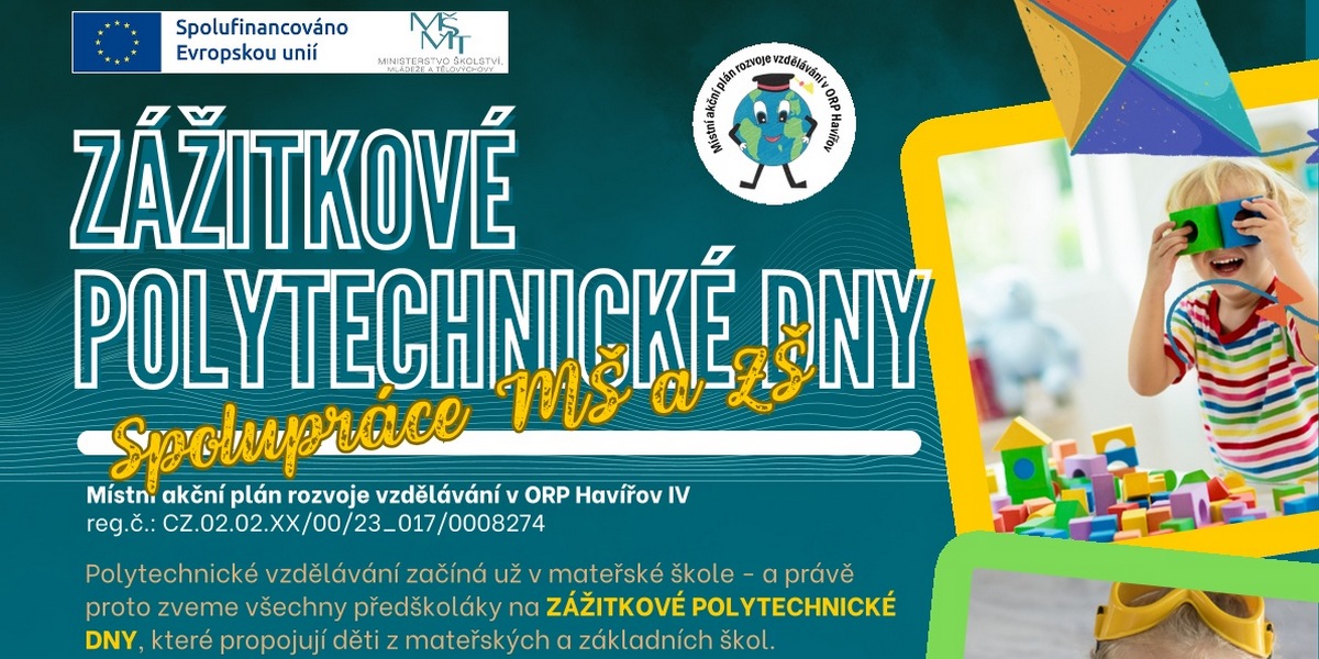 Banner k aktivitě Zážitkové polytechnické dny
