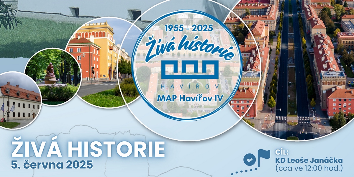 Banner k aktivitě Živá historie